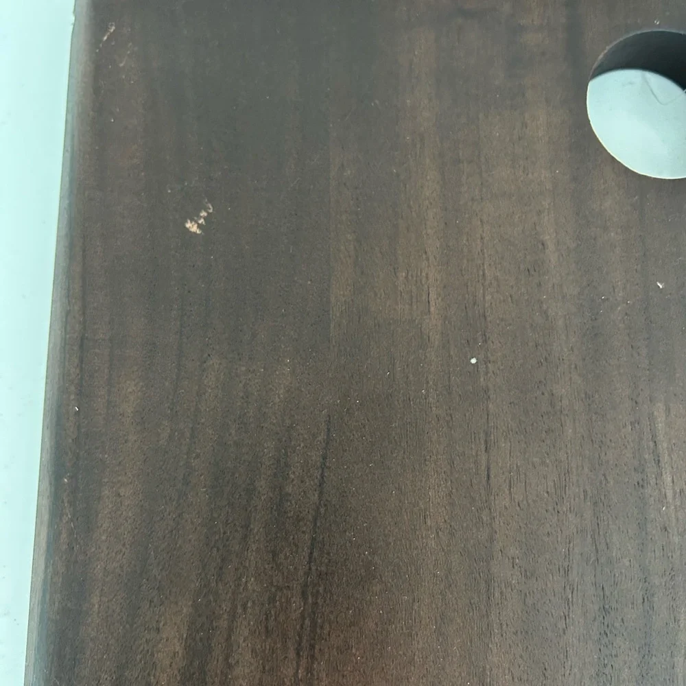 Crate&Barrel Dark Wood Cutting Board